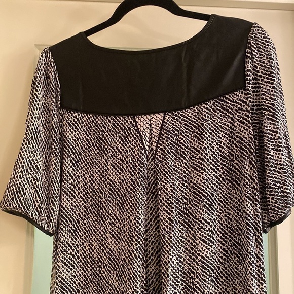 Tart Reptile Print Dress Featuring 100% Vegan Leather - Picture 4 of 9